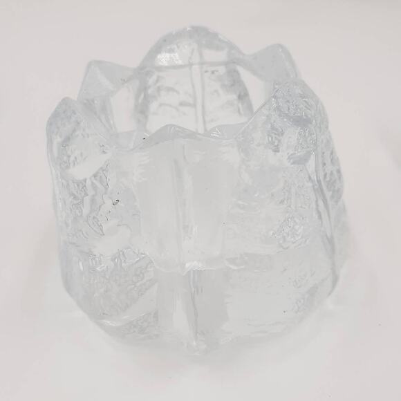 Set of 3 Eden Swedish Glass votive candle holders Signed Orrefors ca:1981-2001 - Picture 5 of 16